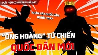 Top 5 nhân vật chủ động sử dụng nhiều nhất xếp hạng Tử Chiến mùa 23 | Mất Ngủ Cùng Free Fire #47