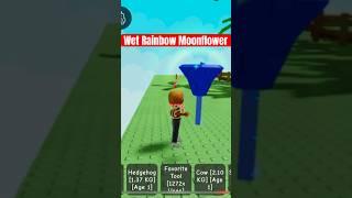 This Rainbow MoonFlower is worth Millions! Grow a Garden Roblox