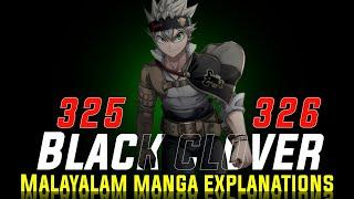 Black Clover Chapter 325 & 326 | മലയാളം Manga Explanation | ExtraComic #blackclover #malayalamanime