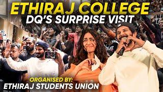 Ethiraj பெண்களுடன்  @DQSalmaan  ! Surprise Visit #EthirajStudentsUnion | Mrunal Thakur