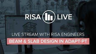 RISA Live - Beam & Slab Design in ADAPT-PT