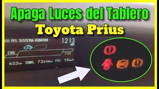 Como Apagar Luces de Frenos y Testigo ABS Toyota Prius 2015 Sin Escaner 2025