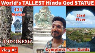 AT THE TOP OF GARUDA WISNU KENCANA | World's Tallest Hindu God Statue | Bali Travel Guide 2023