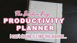 Jordan Page Productivity Planner