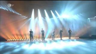 Take That -The Flood - 12.02.2011 - mit  Robbie Williams live bei Wetten Dass mit Thomas Gottschalk