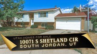 Utah Real Estate: 10071 S Shetland Cir W, South Jordan, UT 84095