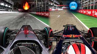 LA INEXPLICABLE EVOLUCIÓN DE LA ILUMINACIÓN NOCTURNA EN LOS JUEGOS DE F1 DE CODEMASTERS