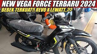 NEW VEGA FORCE 2024 MOTOR BEBEK PALING BANDEL! REVO LEWAT??