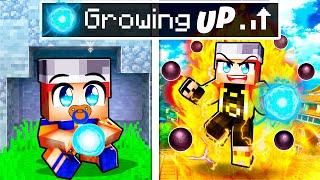 Growing Up as NARUTO in Minecraft!