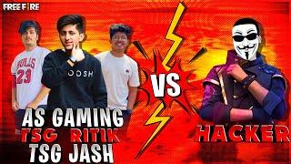 As Gaming And Two Side Gamer Fight With Dangerous Hacker |Who Will Win Epic Battle In Free Fire