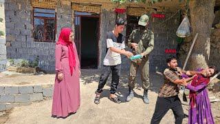 Police presence in Pish Ayas to follow up on Amir's divorce case with his first wife (Kohrig Family)