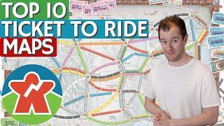 Top 10 Ticket To Ride Maps - The Broken Meeple