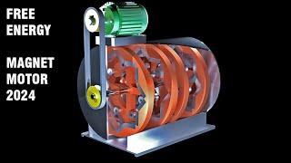 Free Energy Generator - Park Chan Soo Magnetic Motor 2024