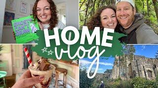 HOME VLOG!  exploring Christchurch, new *must try* board game & swapping autumn/winter wardrobe! 