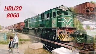 Dn p ctr & dn kmr passing from jahanian canal bridge  with HBU20 8060