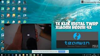 instal TWRP di xiaomi redmi 4x