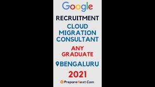 Google Recruitment 2021 | IT Job | Engineering Job