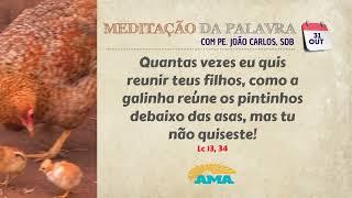 31 de Outubro - Meditação da Palavra do Senhor