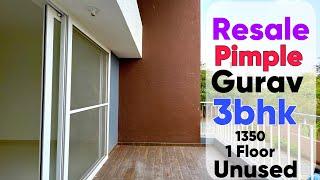 Resale 3 bhk flat for sale in pimple gurav pune | Ready to move 3 bhk flat for sale in pimple gurav