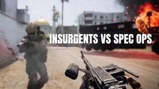 Fighting off American Special Forces as Insurgents