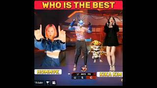 Tiktok Trending Free Fire vs Homm9k & Kika kim #shorts #freefire #homm9k #kikakim