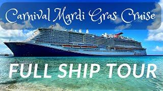 Carnival Mardi Gras Full Cruise Ship Tour (December 2022). Carnival Cruise Line