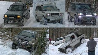 Jeep Cherokee vs Mercedes G vs Toyota HiLux vs Nissan Patrol vs Mitsubishi Pajero