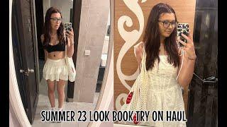 SUMMER 23 LOOK BOOK | TRY ON HOLIDAY HAUL