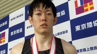 Men 110mH 高山選手コメント