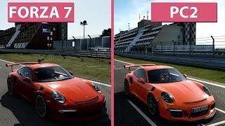 [4K] Forza Motorsport 7 vs. Project CARS 2 Graphics Comparison