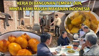 PARA PEKERJA KASIH KAMI UANG UNTUK MASAK MAKANAN INDONESIA & RUMAH LANJUT DIISI TANAH