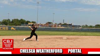 Softball Skills Video Chelsea Weatherford Shortstop/Catcher