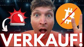 „VERKAUFE SOFORT ALLE BITCOIN!!“ (Experte Rät dazu)