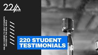 220 Leadership Program: Student Testimonials