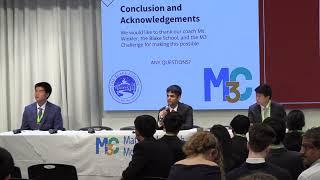 M3 Challenge Presentation: The Blake School (Team #17570)