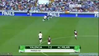 Daniel Parejo Goal ~ AC Milan vs Valencia 2 1 International Champions Cup)