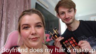 Partner does my hair & makeup