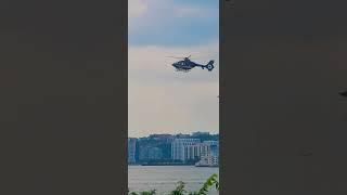 Helicopter over High Line, NYC #helicopter #highline #highlinenyc #sky #NYC #newyork #hudsonyards