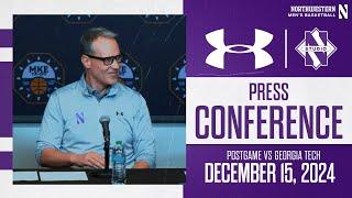 Men's Basketball - Postgame vs Georgia Tech - Press Conference (12/15/24)