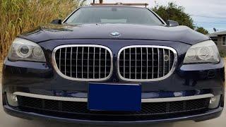 2009 BMW 750Li F01 F02 mechanical inspection engine noise air supension leak