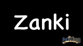 Zanki- Anki for medical students