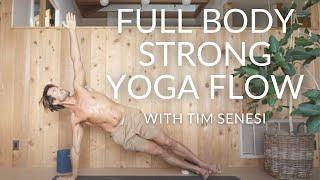 STRONG 30 MIN VINYASA YOGA POWER FLOW To Feel Your Best | Yoga With Tim