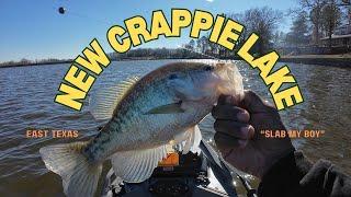 Crappie Fishing this East Texas Lake(First time here) Late Fall