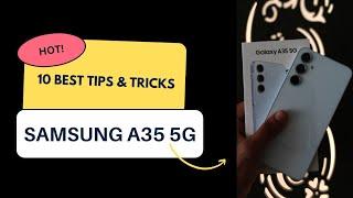 Samsung Galaxy A35 5G Tips and Tricks | First 10 Things to Do