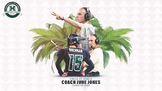 June Jones Announcement 2024 UH Sports Circle of Honor