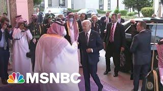 Biden Fist Bumps Saudi Crown Prince Mohammed Bin Salman