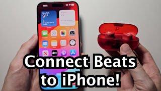 How to Connect Beats Solo Buds to iPhone!