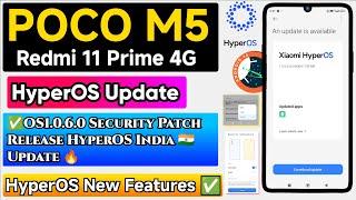 Finally POCO M5 HyperOS 1.0.6.0 New Security Patch Update Rollout India User's 
