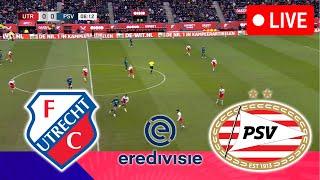 UTRECHT VS PSV [LIVE] | EREDIVISIE 24/25 Full Match Streaming Video Gameplay PES 2021