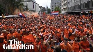 Netherlands fans fill Dortmund streets with music ahead of semi-final